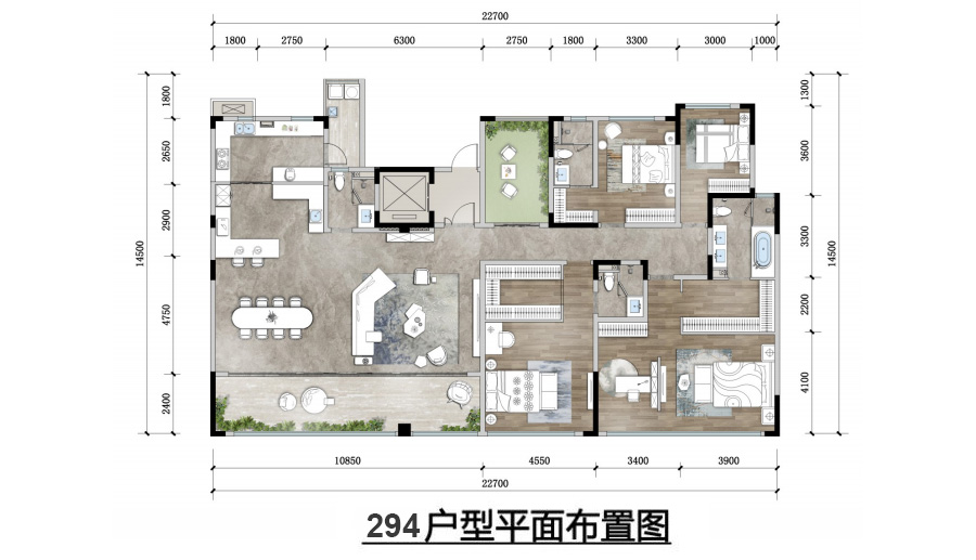 融創國賓雅集戶型圖