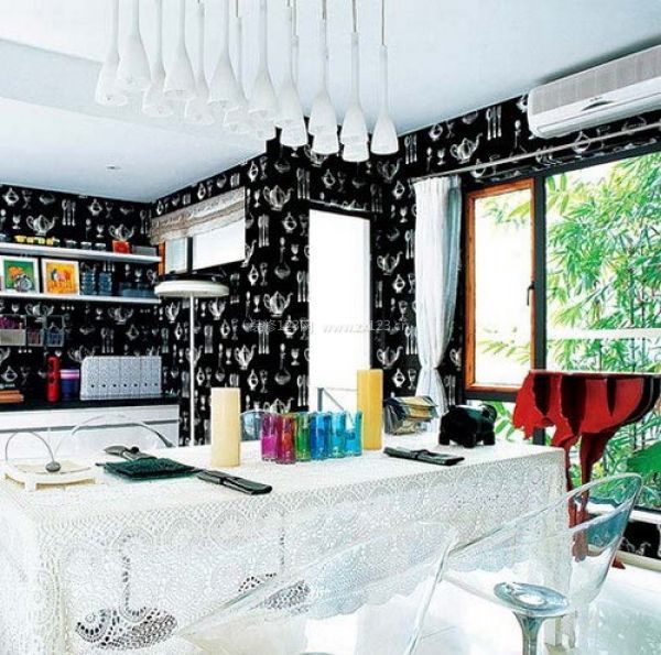 經典黑白風格家居圖片