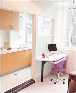 白領單身公寓：小戶型效果圖欣賞