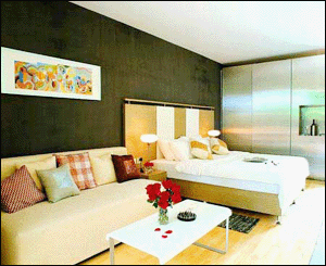 白領單身公寓：小戶型效果圖欣賞