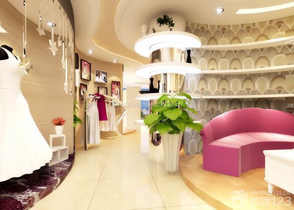 婚紗店怎樣裝修：色調布局
