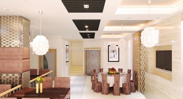 餐飲連鎖店設計中融入的中國傳統文化（組圖）_安徽三鼎建筑裝飾工程有限公司
