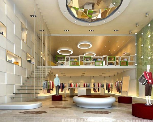 安徽服裝連鎖店裝修個性設計分享 （組圖）_安徽三鼎建筑裝飾工程有限公司