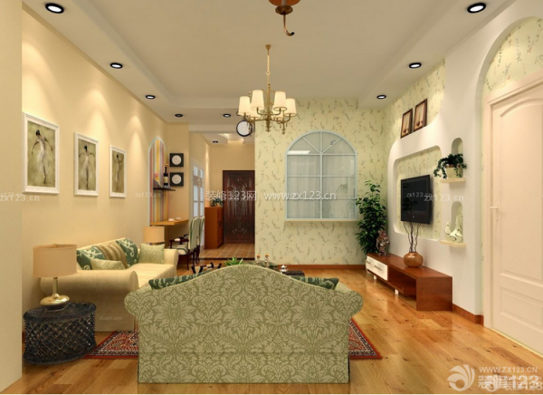 田園風(fēng)格裝修效果圖