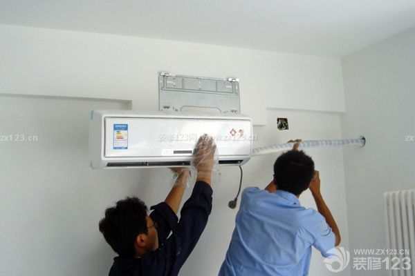 怎么安裝空調之室內機安裝