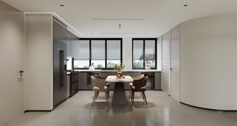 成都室內裝修，廚房便捷設計