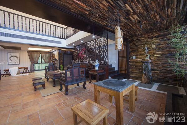 中式別墅裝修風(fēng)格裝飾材料的選擇