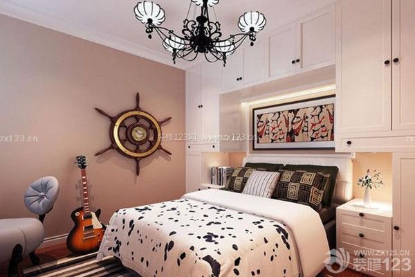 航海家裝風格之臥室