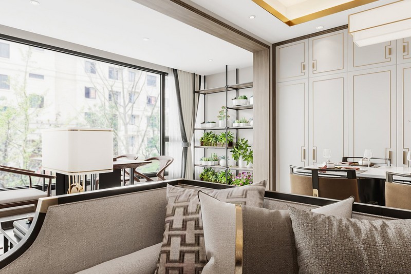 龍湖西府瑯悅裝修效果圖