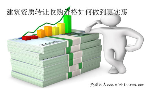 建筑資質(zhì)轉(zhuǎn)讓收購價格怎么才能更實(shí)惠